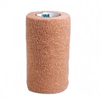 1586 Bandage Coban Compression/Wrap Latex Elastic 6"X5Yd Tan 10/Ca by 3M Medical Products