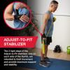 MUELLER Sports Medicine Adjust-to-Fit Thumb Brace, Spica Splint, Thumb Pain Relief Stabilizer for Men and Women, Ideal for De Quervain's Tenosynovitis, Arthritis, Sprains, Fits Right or Left, Black, One Size view 3
