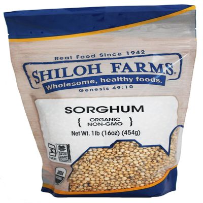 Shiloh Farms Organic Sorghum Grain - 6 Pack of 16 oz, Certified Organic, Gluten-Free, Nutritious Ancient Grain for Gourmet Cooking