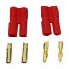 Jamara 95640 Gold Contact, 2 mm, 2 Male + 2 Female + Housing, Multi Color view 1