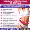 Wholesome Wellness Dr. Formulated Raw Probiotics for Women 100 Billion CFUs Capsules with Prebiotics, Digestive Enzymes, Approved for Adults, Shelf Stable Supplement view 4