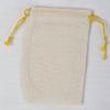 Celestial Gifts Muslin Bags - Double Drawstring Bags Small 100pcs - 2.75x4, Reusable Tea, Jewelry, Gift, Spice and Sachet Bag - 100% Cotton - Made in USA - (Natural Hem & Yellow Double Drawstring) view 1