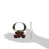 Amlong Crystal Meditation Divnation Sphere Feng Shui Crystal Ball, Lensball, Decorative Ball with Wooden Stand and Gift Box, Clear, 3.1 inch (80mm) Diameter view 2