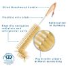 Redecker Natural Pig Bristle Radiator Brush with Oiled Beechwood Handle, 18-1/2-Inches view 4