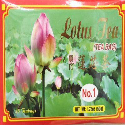1.75oz Fortuna Lotus Tea (25 Tea Bags), Pack of 1