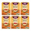 Yogi Tea Soothing Caramel Bedtime Tea - 16 Tea Bags per Pack (6 Packs) - Calming Sleep Tea - Supports Good Sleep - Includes Chamomile Flower, Rooibos Leaf, Roasted Chicory Root & More view 1