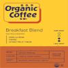 Organic Coffee Co. Breakfast Blend Ground Coffee 12 Ounce Medium Light Roast USDA Organic view 2
