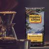 Organic Coffee Co. Breakfast Blend Ground Coffee 12 Ounce Medium Light Roast USDA Organic view 4