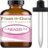 Plant Guru Geranium Bourbon Essential Oil 4 oz 100% Pure Undiluted Therapeutic Grade view 1