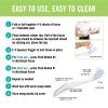Juvo Toilet Aid - Personal Bottom Wiping Tool, Bathroom Mobility Aid for Disabled, Elderly, and Surgery Recovery - 18" long wand with hygienic cover view 4