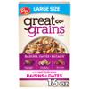 Great Grains Raisins Dates and Pecans Breakfast Cereal, Raisin Cereal with Sweet Dates and Granola Clusters, Non-GMO Project Verified, 16 OZ Box view 1