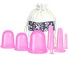 500-miles Cupping Therapy Sets 7Pcs Silicone Anti Cellulite Cup Vacuum Suction Massage Cups Facial Cupping Sets Body and Face Massager for Adults Home Use view 1