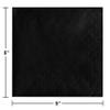 Creative Converting Touch of Color 200 Count 2-Ply Paper Beverage Napkins, Black Velvet view 3