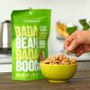 Bada Bean Bada Boom - Plant-Based Protein, Gluten Free, Vegan, Crunchy Roasted Broad (Fava) Bean Snacks, 110 Calories per Serving, Spicy Wasabi, 4.5 Ounce (12 Count) view 4