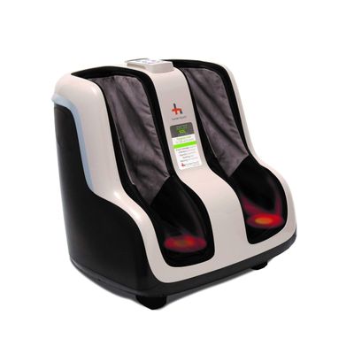 Human Touch Reflex SOL Foot & Calf Massager w/Heat - Plantar Fasciitis Relief + Circulation + Shiatsu Deep Kneading + Vibrating for Stress + Compression - Adjustable for Women and Men up to Size 12