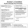 NuSci ALC Acetyl L-Carnitine HCl 454g (1.0 LB) Pure Powder view 2
