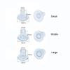 30 Pairs Clear High Heel Protectors for Shoes, Stoppers for Walking on Grass, Small/Middle/Large view 4