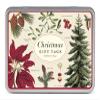 Cavallini Papers & Co., Inc. Christmas Bontanica Glittered Gift Tag Set view 1
