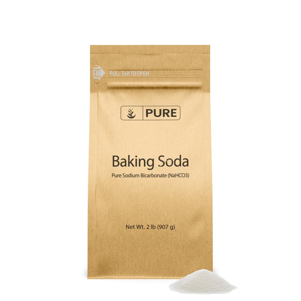 Pure Original Ingredients Baking Soda (2 lb) Sodium Bicarbonate (NaHCO3), Always Pure, No Fillers Or Additives.
