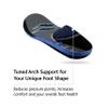 Sof Sole Women's Low Arch Unisex FIT Support Insoles, Grey, Women's 7-8 view 4