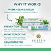 Auromere Ayurvedic Herbal Toothpaste, Fresh Mint - Vegan, Natural, Non GMO, Fluoride Free, Gluten Free, with Neem & Peelu (4.16 oz) view 3