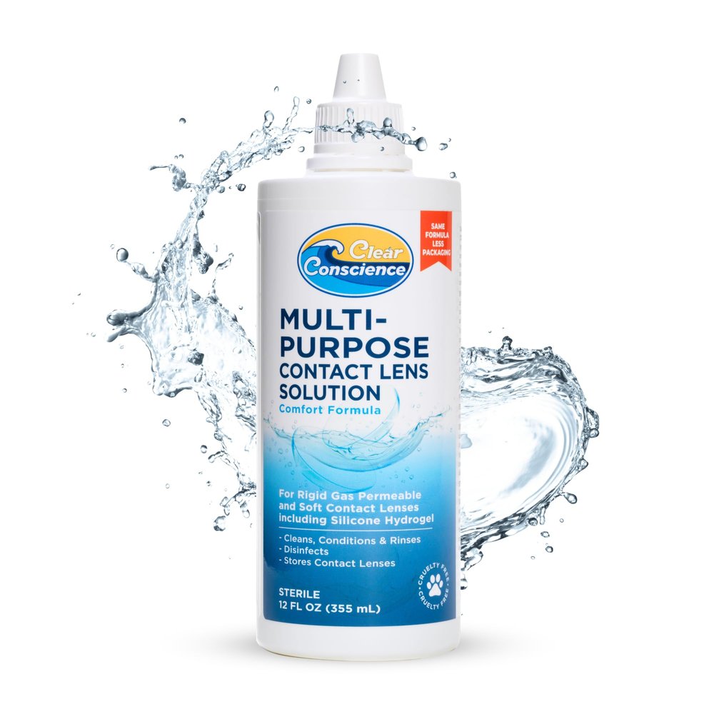 CLEAR CONSCIENCE Contact LEN SOLUTN Multi PURP, 12 OZ