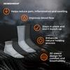 Incrediwear Circulation Socks  Womens and Mens Crew Socks (Grey, Large) view 4