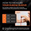 Incrediwear Elbow Sleeve  Elbow Brace for Elbow Support, Joint Pain Relief, Inflammation Relief, and Circulation, Tendonitis, Golf and Tennis Elbow Brace for Women and Men (Grey, Small/Medium) view 2