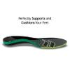 Sof Sole Men's Neutral Arch Unisex FIT Support Insoles, Grey, Women's 15-16/Men's 13-14 view 3