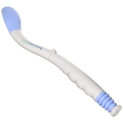 Compact Easywipe Bottom Wiper with Discreet Travel Case. Folding Personal Cleansing Device Extends Your Reach Making Wiping After Using The Toilet Easier. Grips and Releases Toilet Tissue.