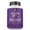 Ancestral Supplements Grass Fed Beef Brain Supplement with Beef Liver, Whole Food Brain Support Promotes Brain, Mood, and Memory Health, Brain and Liver Health Formula Capsules, Non-GMO, 180 Capsules view 1