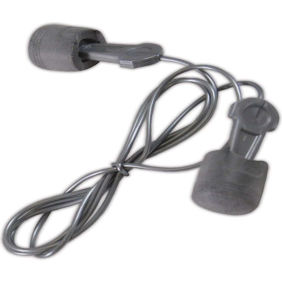 3M P1401 E-A-R Pistonz Disposable Corded Earplugs (100 Pairs), 9" x 8" x 0.05"