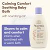 Aveeno Baby Calming Comfort Bath & Body Wash with Relaxing Lavender & Vanilla Scents & Natural Oat Extract, Tear-Free Formula, Paraben-, Phthalate- & Soap-Free, 8 fl. oz view 2