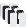 AUVON TENS Unit Pads 2"X4" 10 Pcs, 3rd Gen Latex-Free Rectangular Replacement Pads Electrode Patches with Upgraded Self-Stick Performance for Electrotherapy view 1