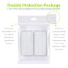 AUVON TENS Unit Pads 2"X4" 10 Pcs, 3rd Gen Latex-Free Rectangular Replacement Pads Electrode Patches with Upgraded Self-Stick Performance for Electrotherapy view 4