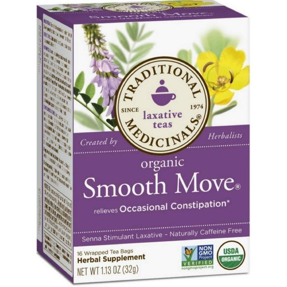 Traditional Medicinal's Smooth Move Herb Tea (3x16 bag)
