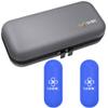 SHBC Insulin Cooler Travel Case for Diabetic Organize Medication Insulated Cooling Bag with 2 Ice Packs Gary view 1