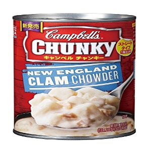 Campbell's Chunky Soup New England Clam Chowder, 18.8 Ounce (Pack of 12)