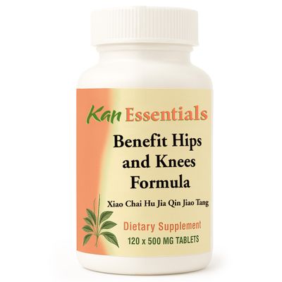 Kan Herbs Company Benefit HIPS and Knees Formula Traditional Chinese Herbal Blend to Support Joint Comfort, Mobility, and Digestive Balance, Herbal Supplement Tablets for Pets, 120 Tablets