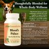 Kan Herb Company Bloods Palace  Traditional Chinese Herbal Blend to Support Circulation, Liver Qi, Emotional Balance, and Overall Wellness, Herbal Supplement Tablets for Pets, 120 Tablets view 3
