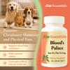 Kan Herb Company Bloods Palace  Traditional Chinese Herbal Blend to Support Circulation, Liver Qi, Emotional Balance, and Overall Wellness, Herbal Supplement Tablets for Pets, 120 Tablets view 4