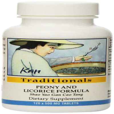 Kan Herbs - Traditionals- Peony and Licorice Formula 120 tabs