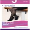 SIGVARIS Womens Style Sheer 780 Closed Toe Pantyhose 30-40mmHg - Black - Small Short view 3