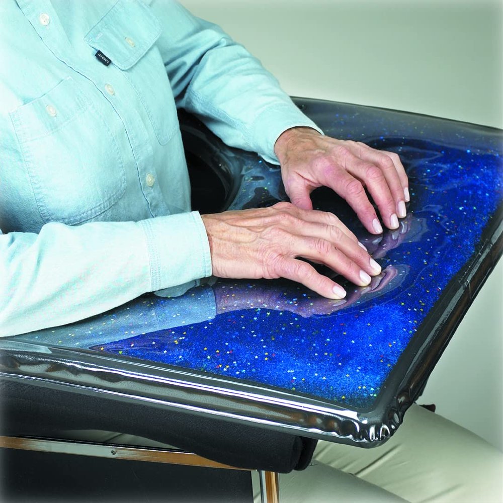 Skil-Care Gel Top with Hook & Loop Strap Release. Fits 14 Wheelchairs - Additional Comfort for Wheelchair or Geri-chair Patients. Wheelchair Cushions and Accessories. 912416