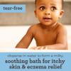 Aveeno Baby Eczema Therapy Bath Treatment for Relief of Dry, Itchy and Irritated Skin, Made with Soothing Natural Colloidal Oatmeal, Unscented, 3.75 Oz, 5 Count, Pack of 2 view 2