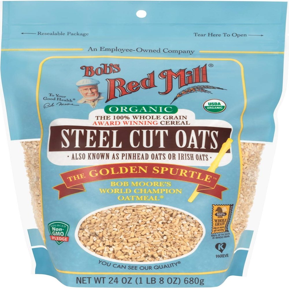 Bob's Red Mill Organic Steel Cut Oats, 24 Ounce
