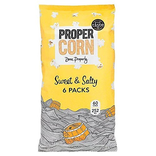 Propercorn Sweet & Salty Multipack - 6 x 14g (0.19lbs)