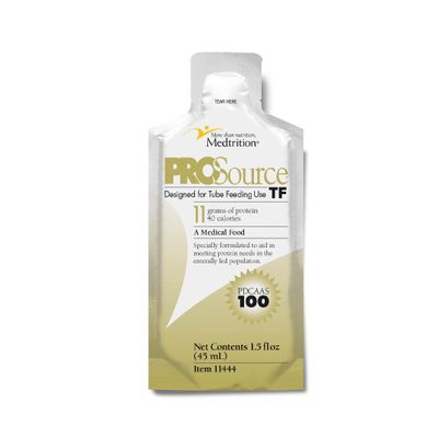 Medtrition ProSource TF Liquid Protein 11 Grams Protein per 45 mL Pack of 25