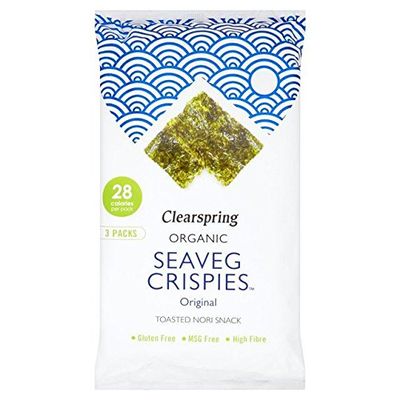 Clearspring Organic Original Seaveg Crispies Multipack - 3 x 5g (0.03lbs)