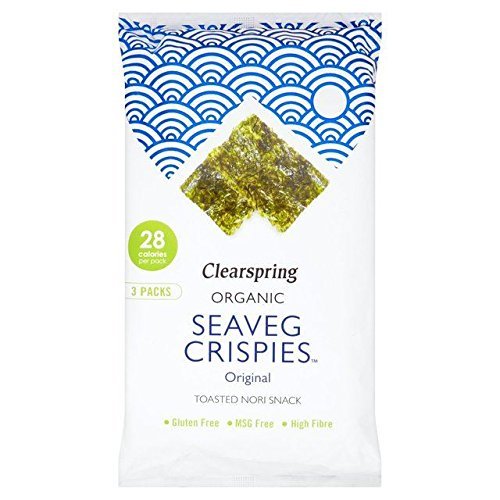 Clearspring Organic Original Seaveg Crispies Multipack - 3 x 5g (0.03lbs)